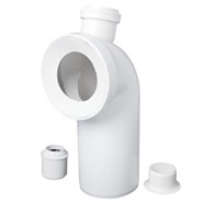 Kolano WC fi 110 90* z wyjściem na fi 50