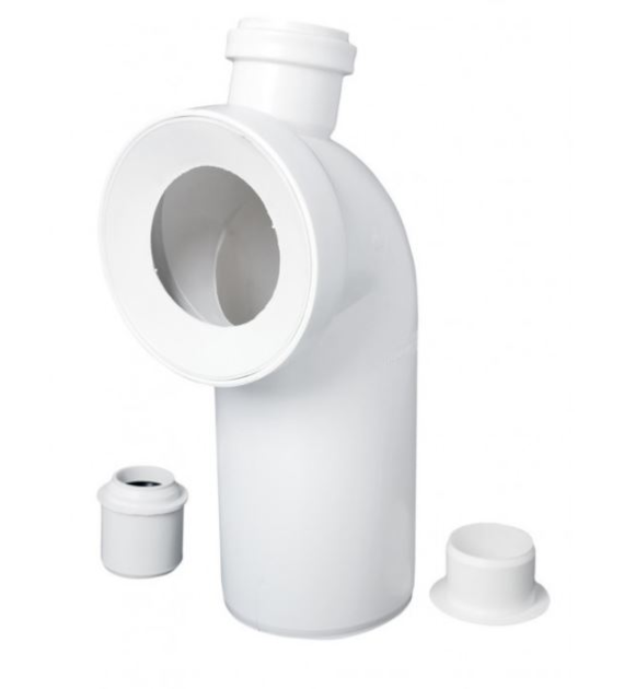 Kolano WC fi 110 90* z wyjściem na fi 50