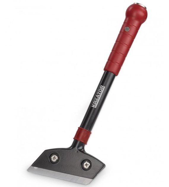 KREATOR Skrobak metalowy z długą rączką