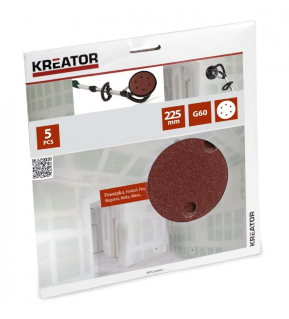 KREATOR Krążek rzep 225mm gr.60, 5szt