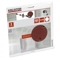 KREATOR Krążek rzep 225mm gr. 100, 5szt