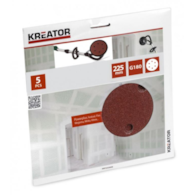 KREATOR Krążek rzep 225mm gr. 180 5szt