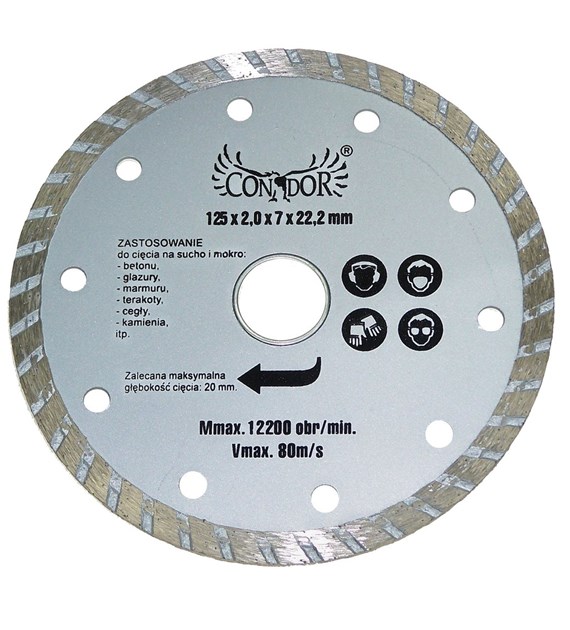 Tarcza diament 180 TURBO