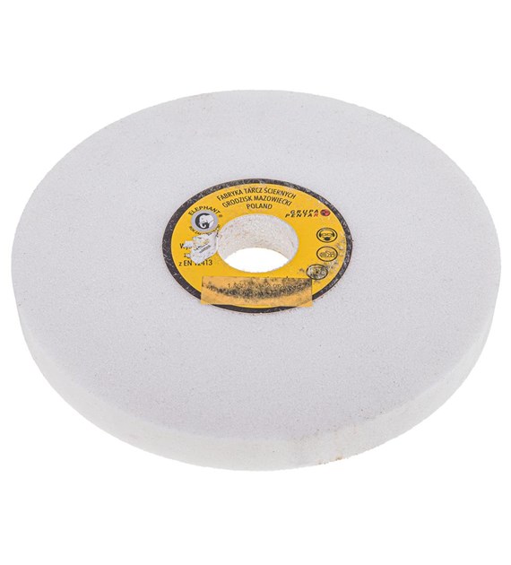 Kamień szlifierski 125x16x20 biały
