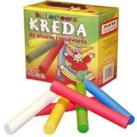 Kreda kolorowa okrągła, 50szt