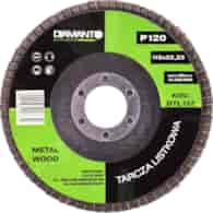 Tarcza listkowa 115 gr 120 DIAMANTO