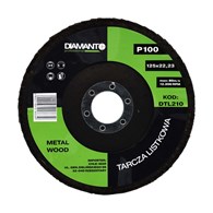Tarcza listkowa 125 gr 100 DIAMANTO
