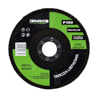 Tarcza listkowa 125 gr 100 DIAMANTO