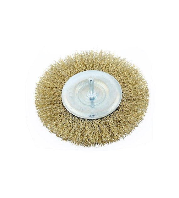 Szczotka /IMPORT/ tarczowa z trzpieniem mos.  50mm