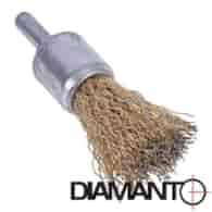 Szczotka pędzelkowa z trzpieniem 19mm DIAMANTO