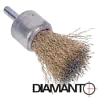 Szczotka pędzelkowa z trzpieniem 25mm DIAMANTO