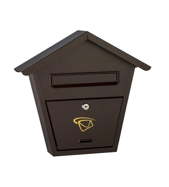 Skrzynka na listy domek SZABLO 375x400x70 mm