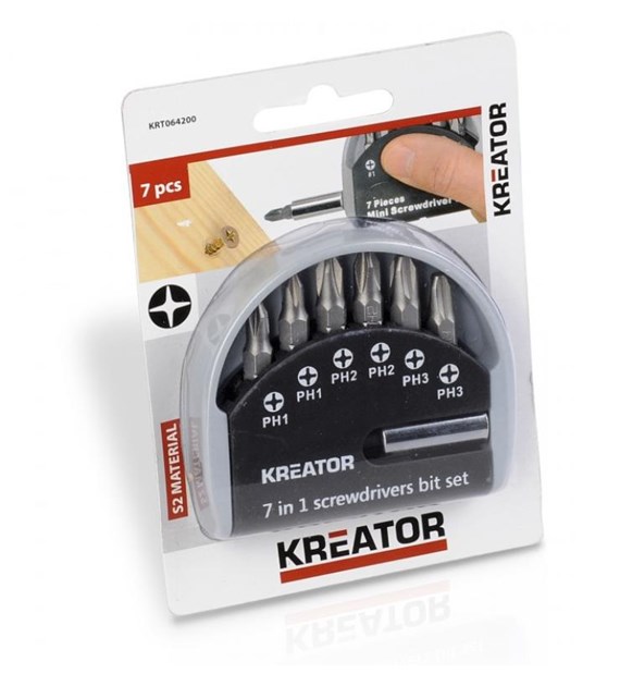 KREATOR Komplet bitów 7szt PH