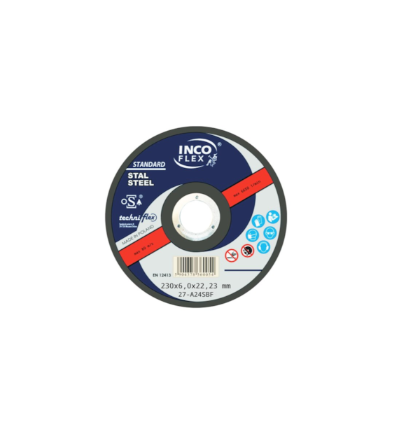 Tarcza INCO metal szlif 230x6,0mm