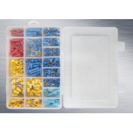 Komplet końcówek i złącz elektrycznych 360szt