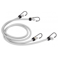 KREATOR Guma linka elastyczna do mocowania bagażu plandeki 1x100cm haczyki 2szt