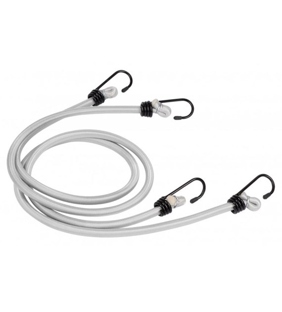 KREATOR Guma linka elastyczna do mocowania bagażu plandeki 1x100cm haczyki 2szt