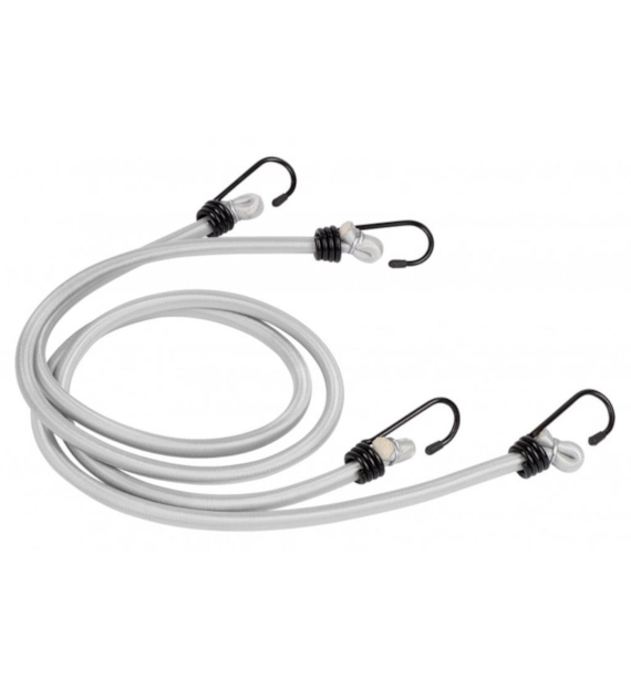 KREATOR Guma linka elastyczna do mocowania bagażu plandeki 1x100cm haczyki 2szt