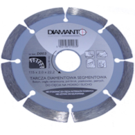 Tarcza diament STANDARD 115 SEGMENT DIAMANTO