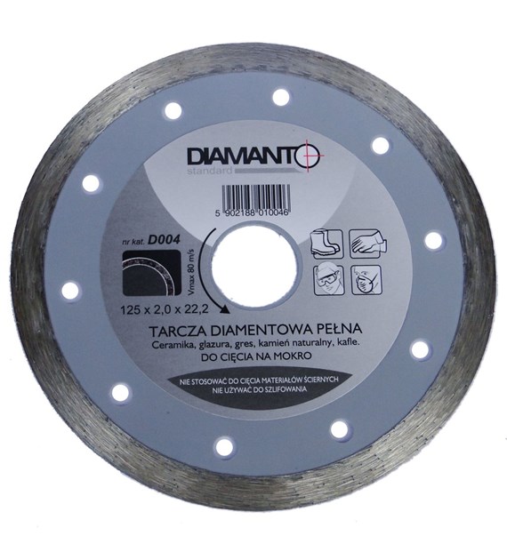 Tarcza diament DIAMANTO STANDARD 230 PEŁNA