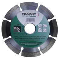 Tarcza diament  PROFESSIONAL 115 SEGMENT DIAMANTO