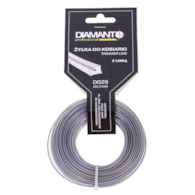 Żyłka do kosiarki z linką 2,0mm 15m DIAMANTO