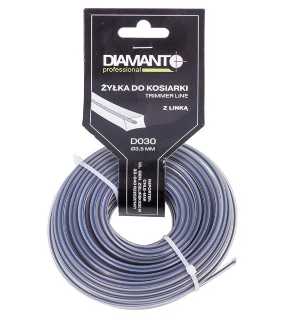 Żyłka do kosiarki z linką 3,5mm 15m DIAMANTO