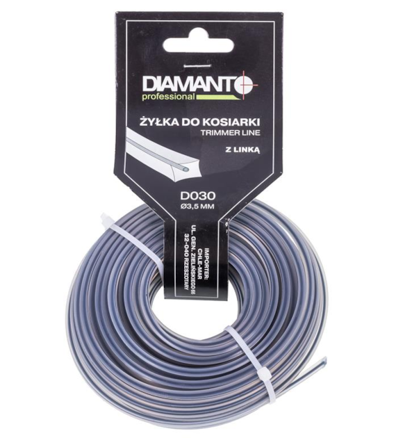 Żyłka do kosiarki z linką 3,5mm 15m DIAMANTO