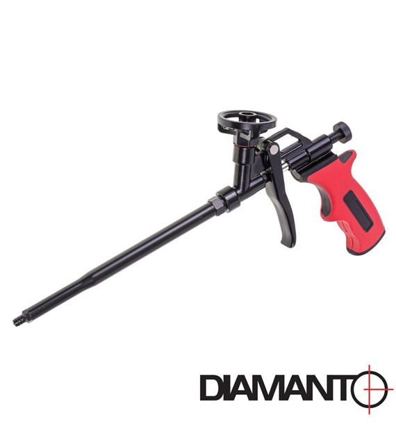 Pistolet do pianki montażowej - metalowy, pokryty teflonem DIAMANTO