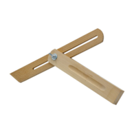 Kątownik stolarski regulowany - drewniany DIAMANTO