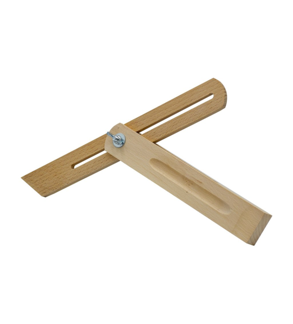 Kątownik stolarski regulowany - drewniany DIAMANTO