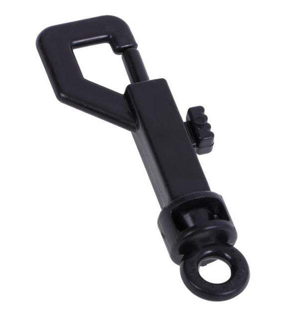 Karabińczyk plastikowy do kluczy DIAMANTO