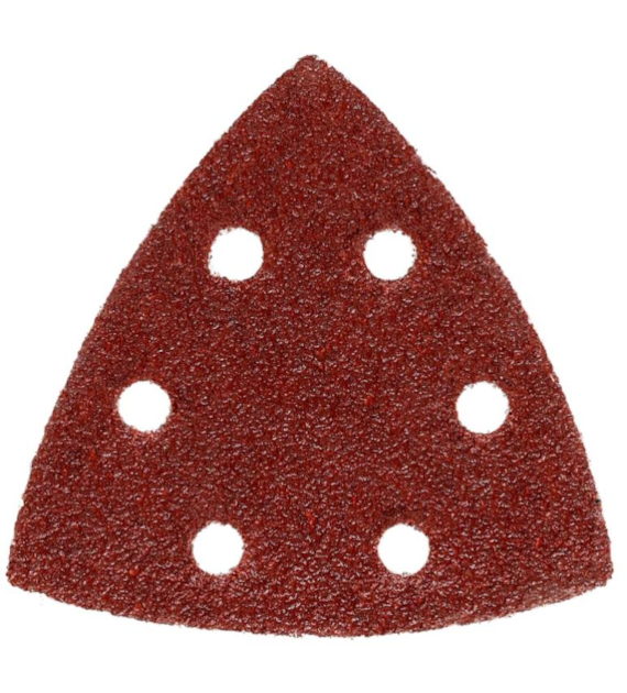 Papier ścierny DELTA na rzep 93 x 93 mm P100 5 szt