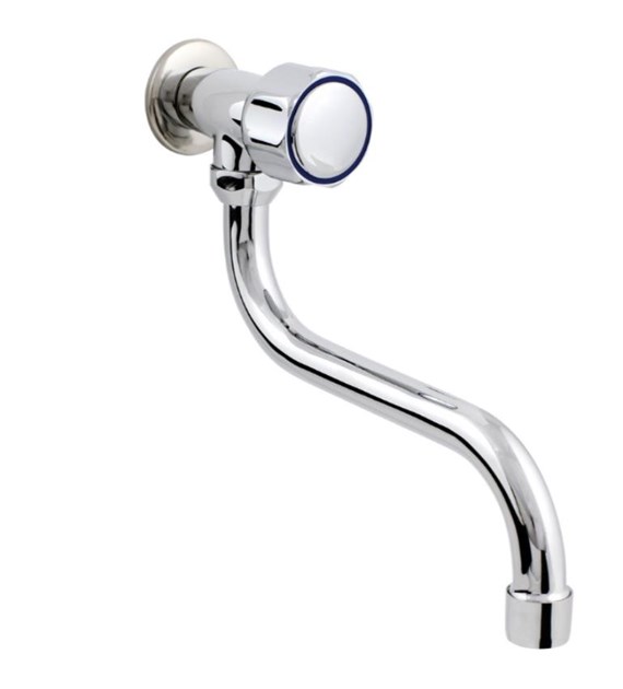 Zawór 1/2' z ruchomą wylewką S 3/4' 180mm