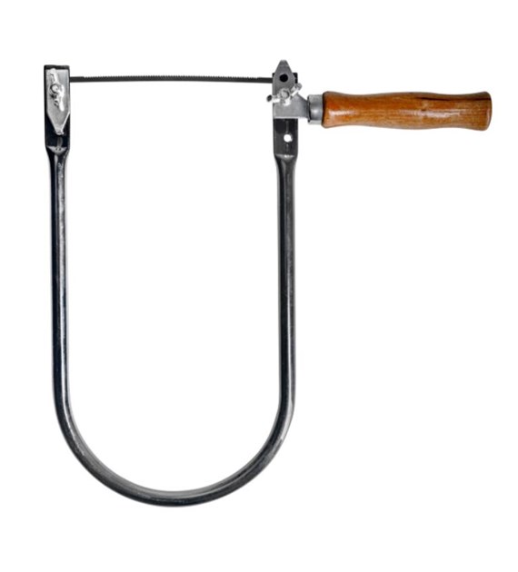 Piła włosowa 130 mm głębokość cięcia 250 mm drewniany uchwyt