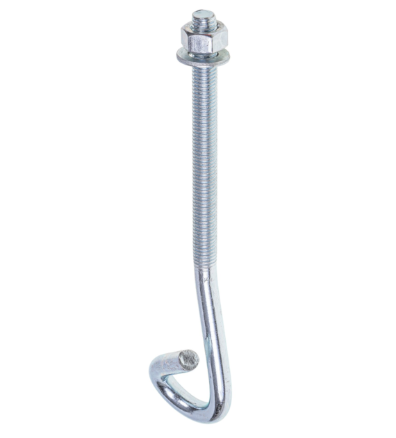 Hak huśtawkowy gwint metryczny fi10 x 170 mm DIAMANTO