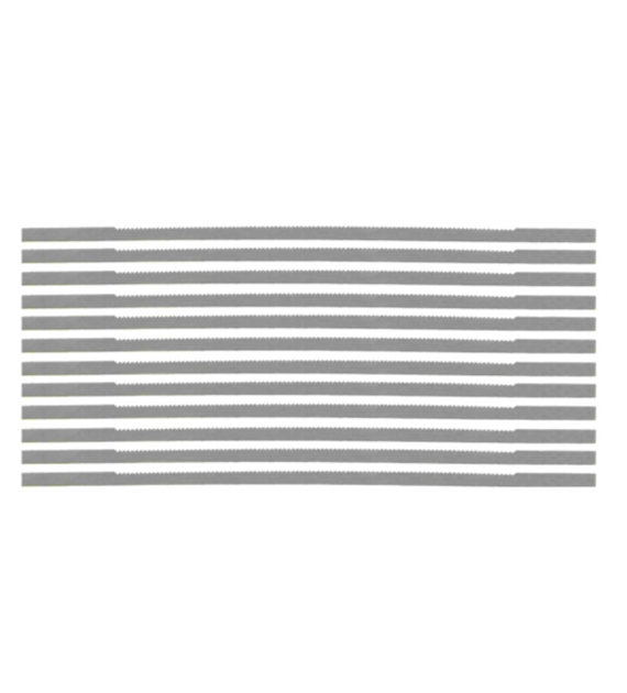 Brzeszczot do piły włosowej 150mm drewno/plastik drobny ząb nr3 12szt