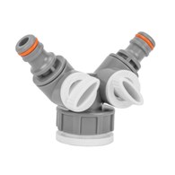 WHITE LINE Trójnik z zaworami GW 1 / 3/4 