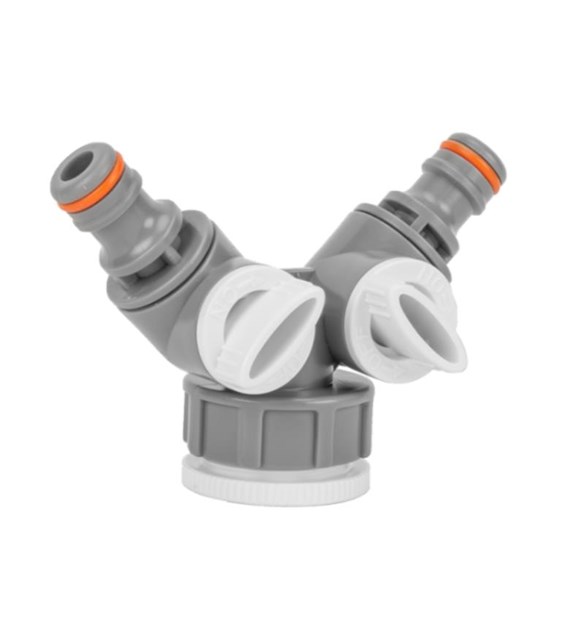 WHITE LINE Trójnik z zaworami GW 1 / 3/4 