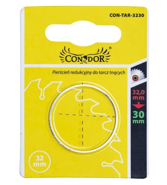 Pierścień redukcyjny do tarcz 32 x 30 mm DREL