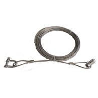 Linka kominiarska stalowa 10m. fi 3mm