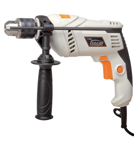 Wiertarka udarowa 800W, uchw. klucz. 13mm 0-3000obr. VULCAN