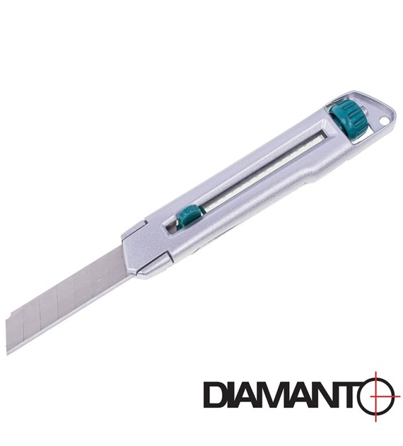 Nóż do tapet 18mm metalowy DIAMANTO