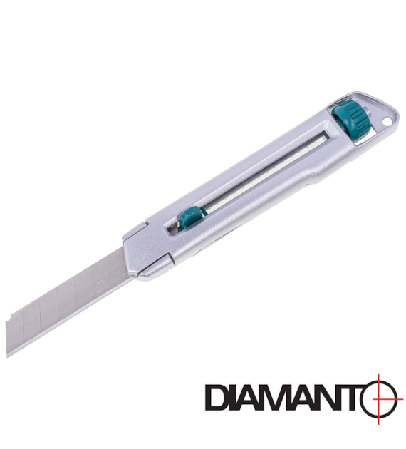 Nóż do tapet 18mm metalowy DIAMANTO