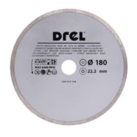 Tarcza diamentowa 180 x 22,2 mm, pełna