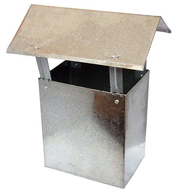 Kominek wentylacyjny ocynkowany 14x20cm