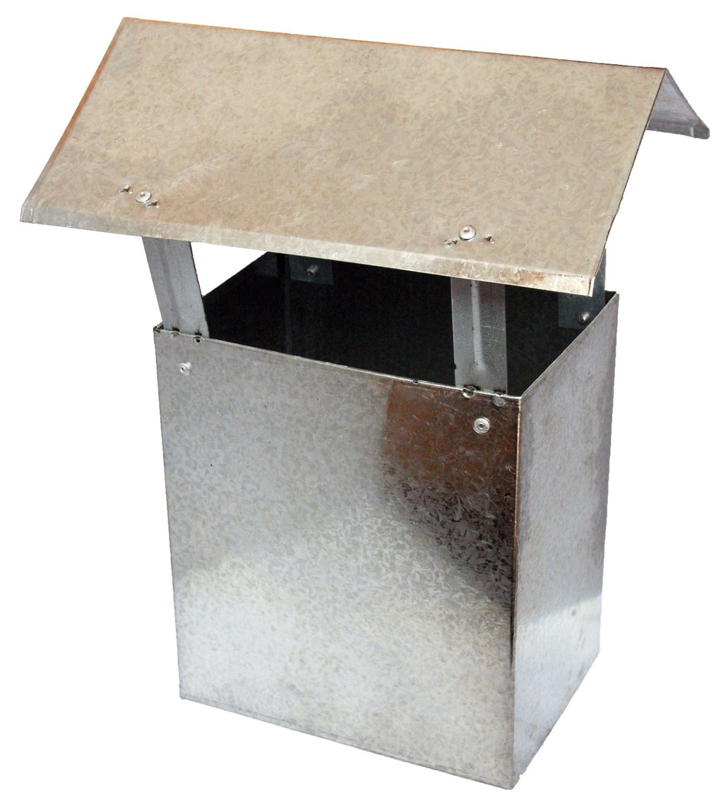 Kominek wentylacyjny ocynkowany 14x20cm