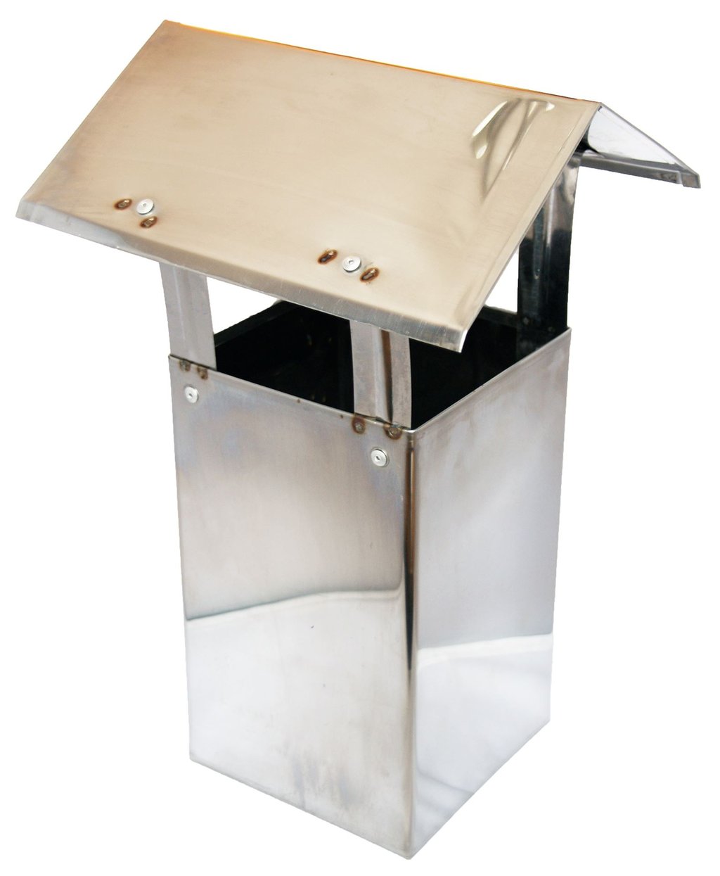 Kominek wentylacyjny nierdzewny 14x14cm