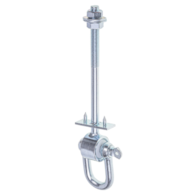 Mocowanie huśtawki z szeklą 10mm + bolce DIAMANTO