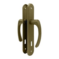 Klamka drzwiowa seger.długi szyld  60KL. ZŁOTA